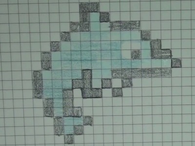 Comment dessiner un dauphin Pixel Art