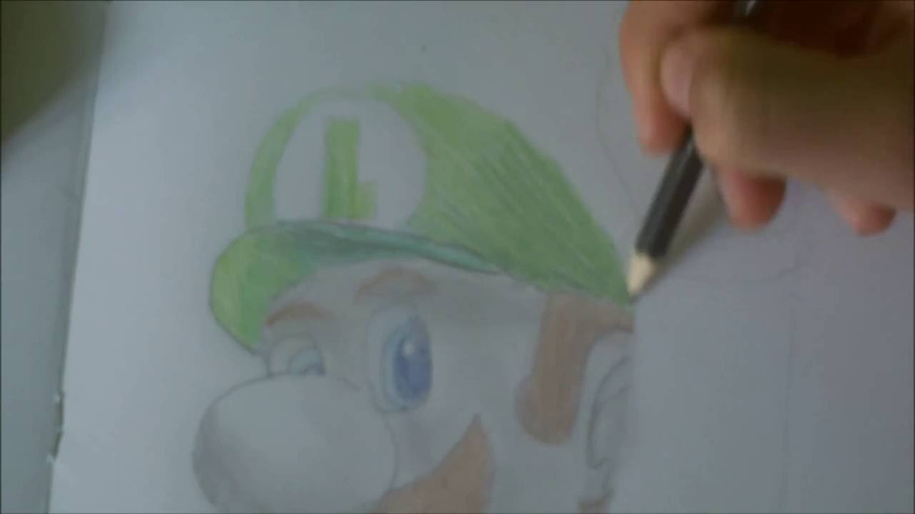 Dessin Luigi - drawing Luigi