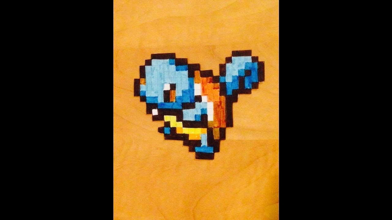 Pixel Art Pokémon #3 Carapuce