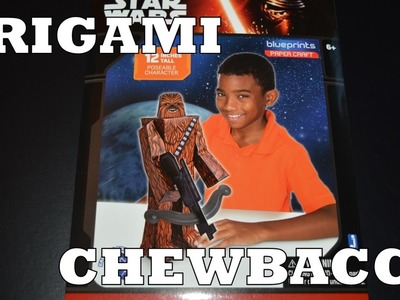 Chewbacca en Origami !