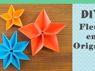 DIY - Fleur Origami Facile - La Fleur de Sakura