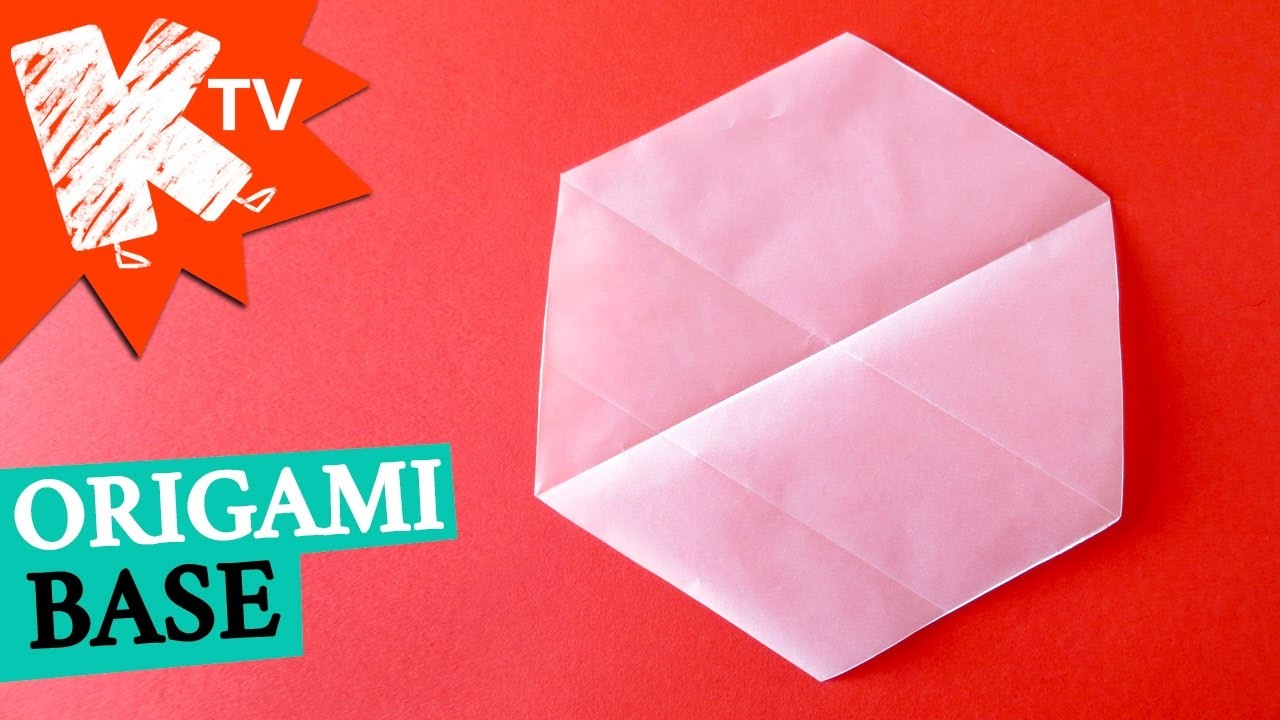Origami - comment faire un hexagone