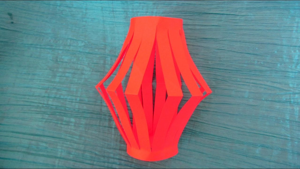Origami facile : Lanterne