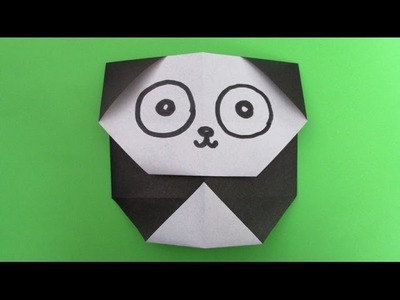 Origami facile : Panda