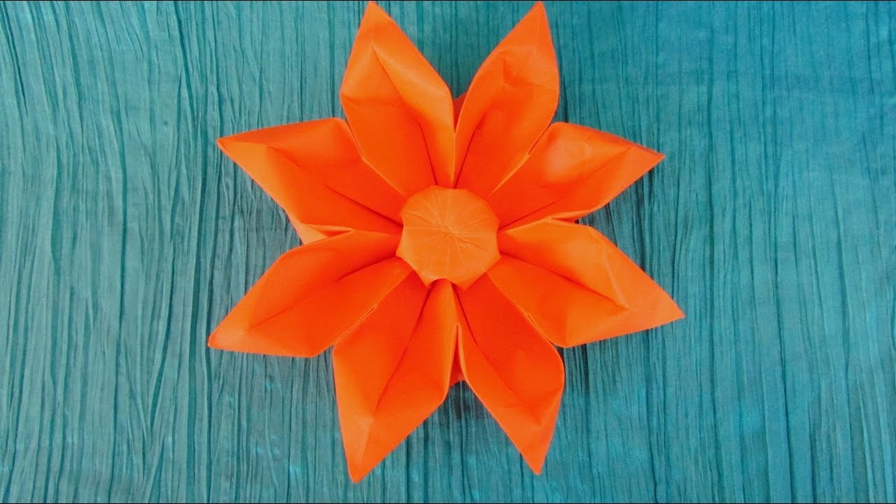 Origami : Fleur Gerbera (Makoto Yamaguchi)