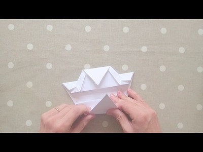 Origami sapin