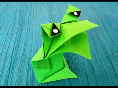 Origami animé : Grenouille bavarde (Teruo Tsuji)