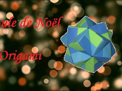 Origami - Boule de Noël