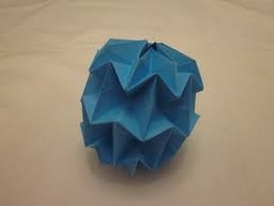 Origami: comment faire une belle balle magique en papier