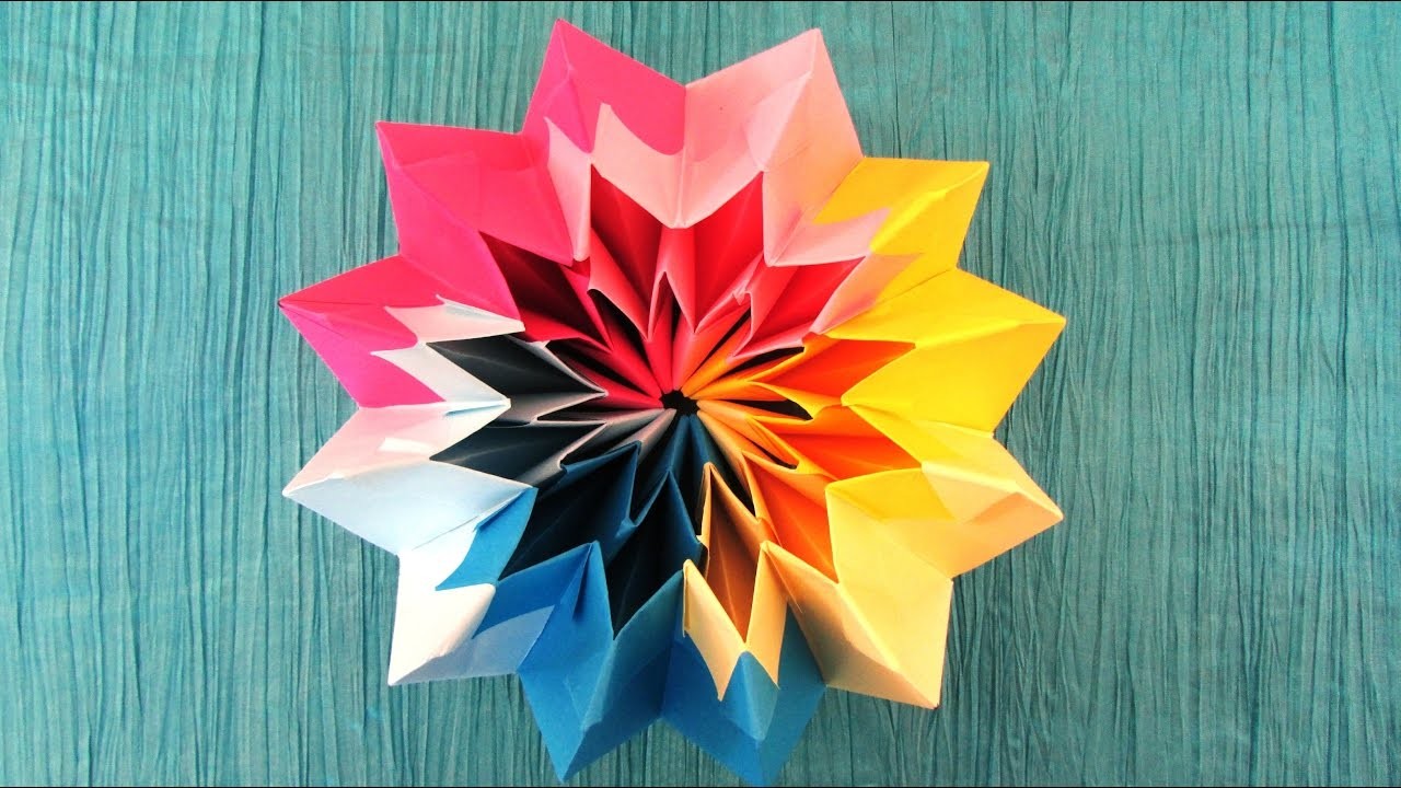 Origami modulaire animé : Feu d'artifice (Yami Yamauchi)