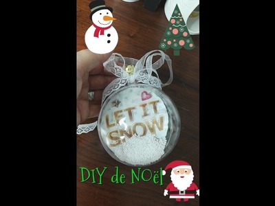 DIY Boule de Noël de Chez Action