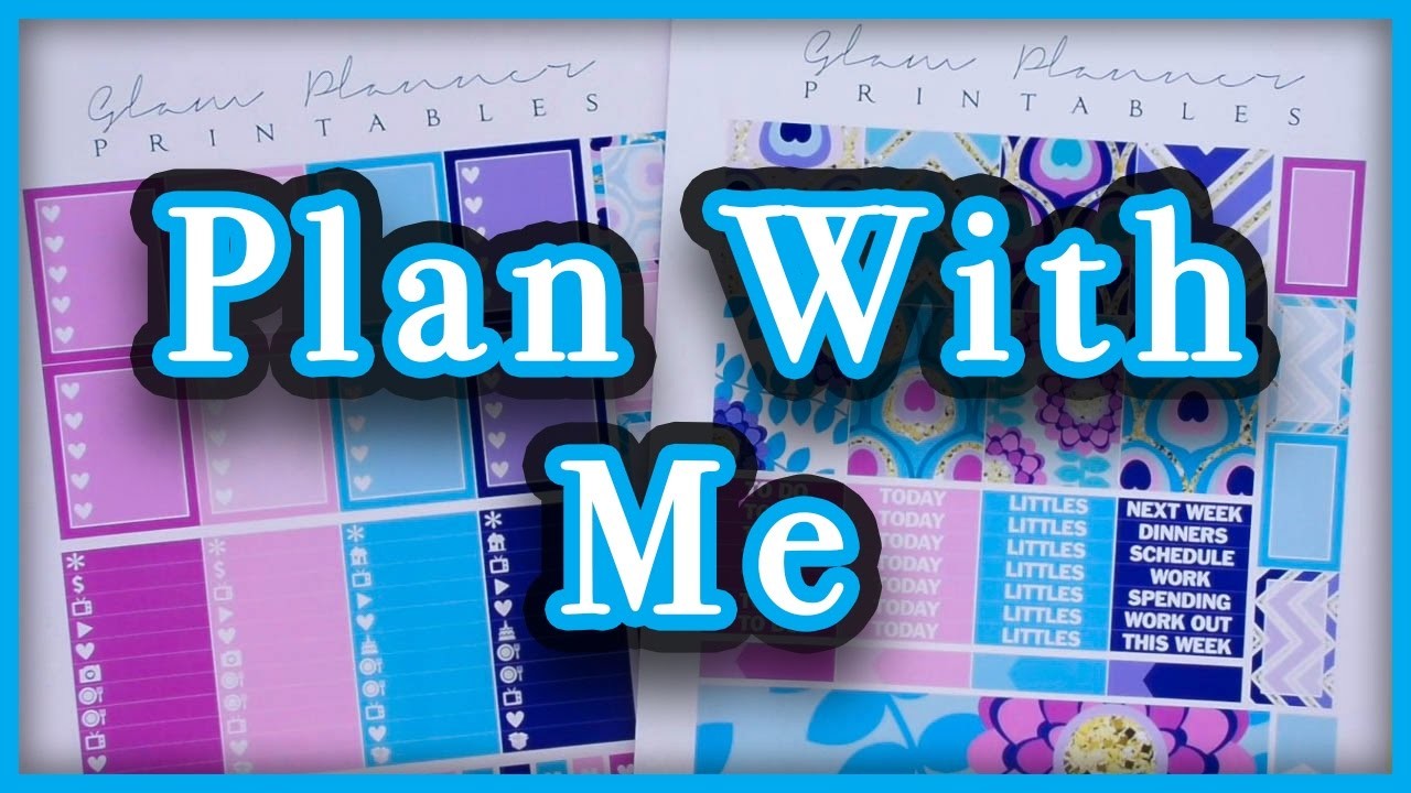 PWM #3 : Plan with me - Kit Peacock - The Glam Planner