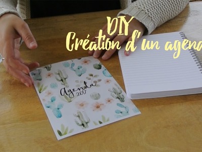 DIY création d'un agenda