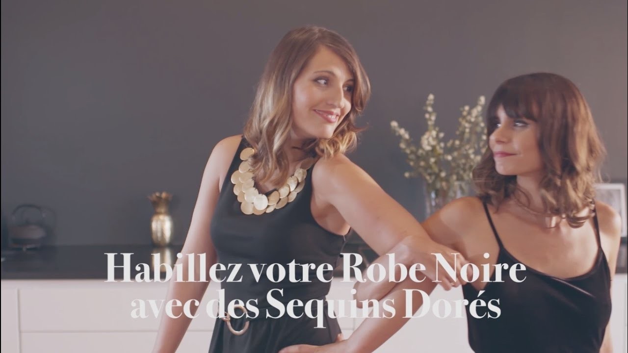 Tuto mode robe sequin - DIY Atelier des Fêtes Ferrero Rocher