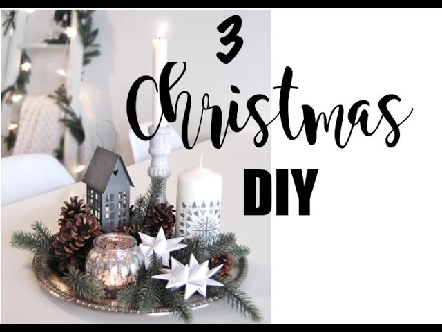 3 DIY DE NOEL