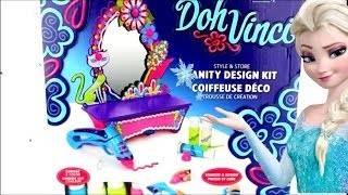 Pate a modeler Dohvinci DIY en francais décoration reine des neiges