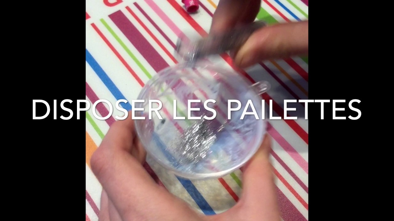 DIY de Boules de Noël simple et économique