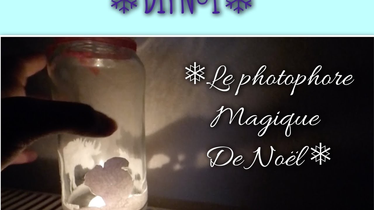 DIY Numéro 1 : ❅ Le Photophore Magique de Noël ❅