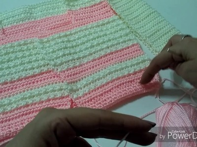 Chaqueta crochet parte 2.