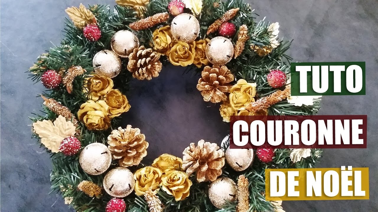 DIY | Couronne de Noël
