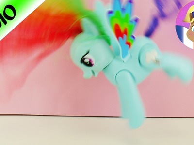 My little Pony | Rainbow Dash fait des saltos | Rainbow Power | Jouet pour filles