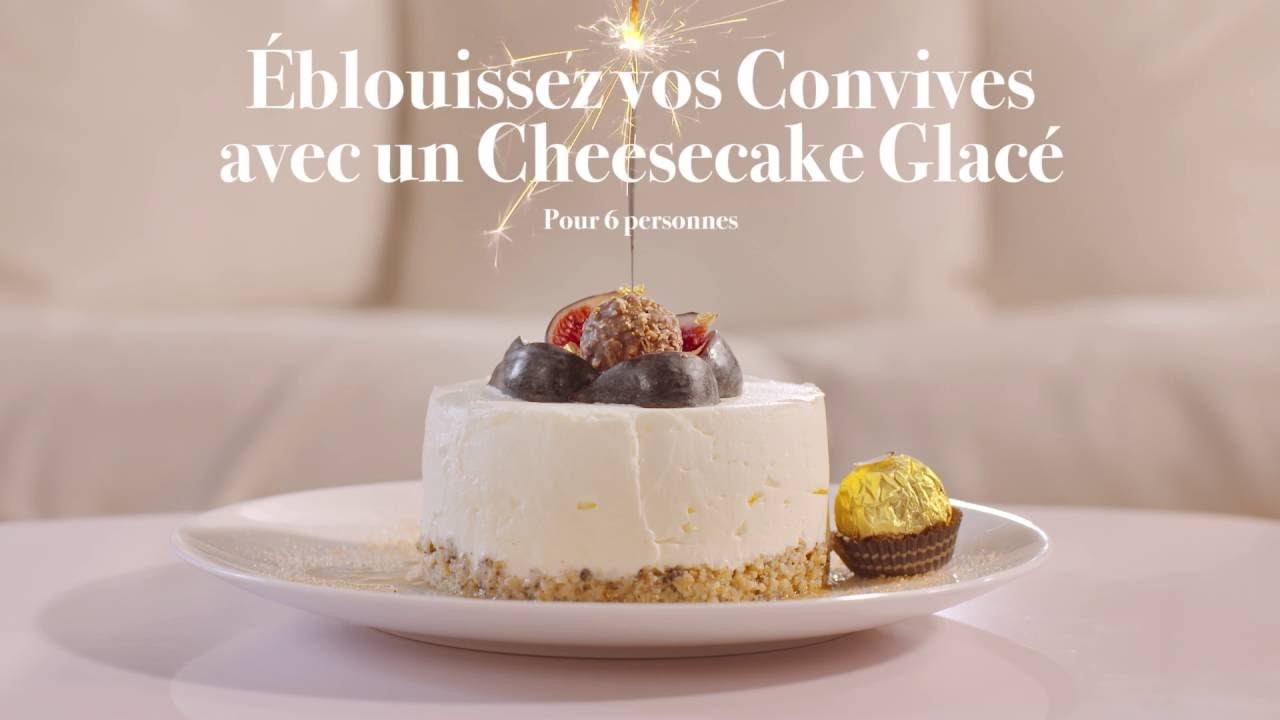 DIY Atelier des Fêtes Ferrero Rocher - Tuto recette cheesecake