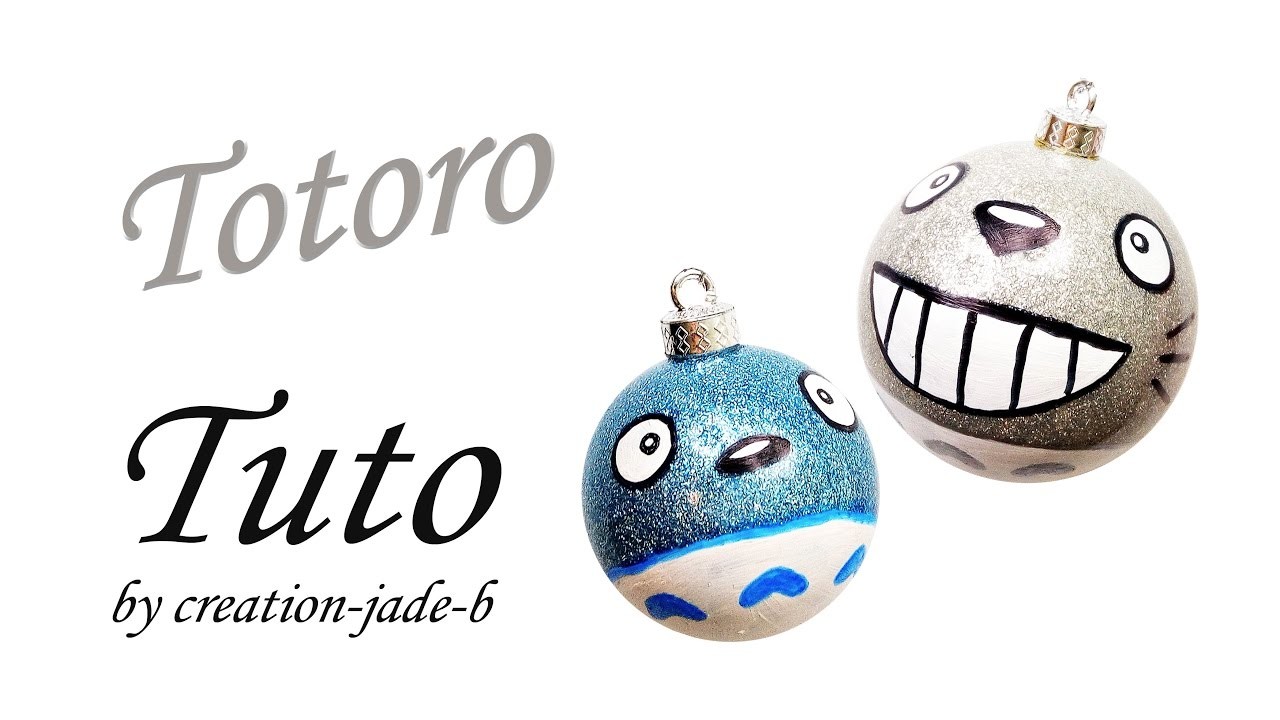 DIY Boule de Noël - Mon voisin Totoro !