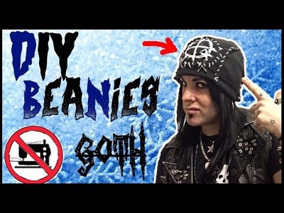 DIY : Crée ton Bonnet Goth.Rock pour l'hiver - Ray Hell