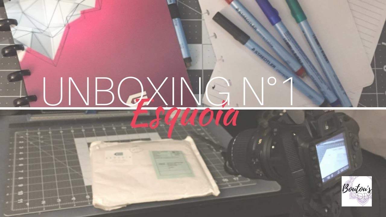 Unboxing N°1 - Esquoia | Boutou's DIY