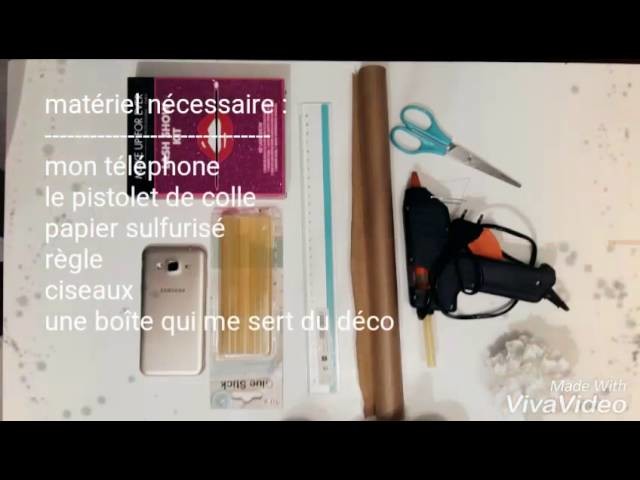 DIY : COMMENT FAIRE UNE COQUE DE TÉLÉPHONE FACILE AVEC DE LA COLLE CHAUDE