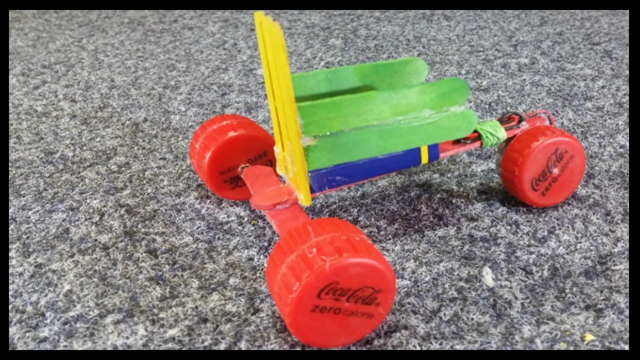 Faire Tricycle 9v - Mini voiture électrique DIY - jouet - recyclage - kids toy