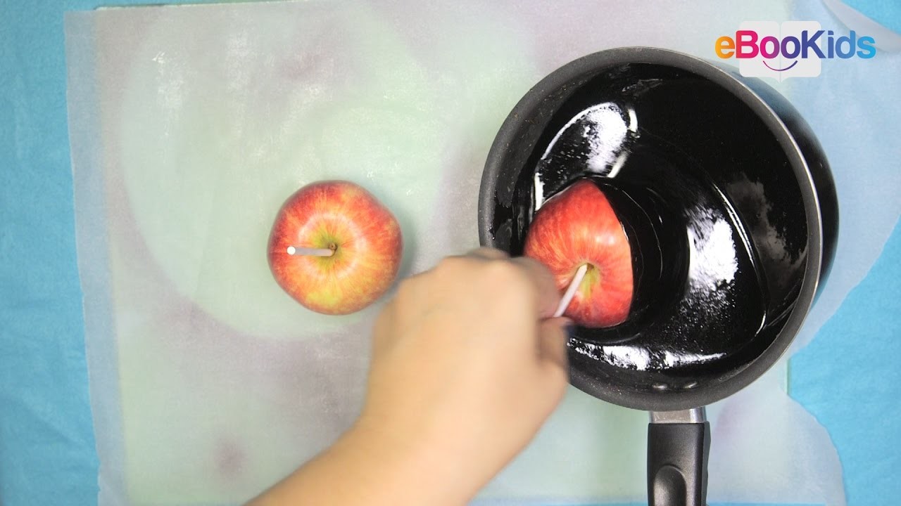 Tuto DIY : Comment faire des pommes d'amour noires
