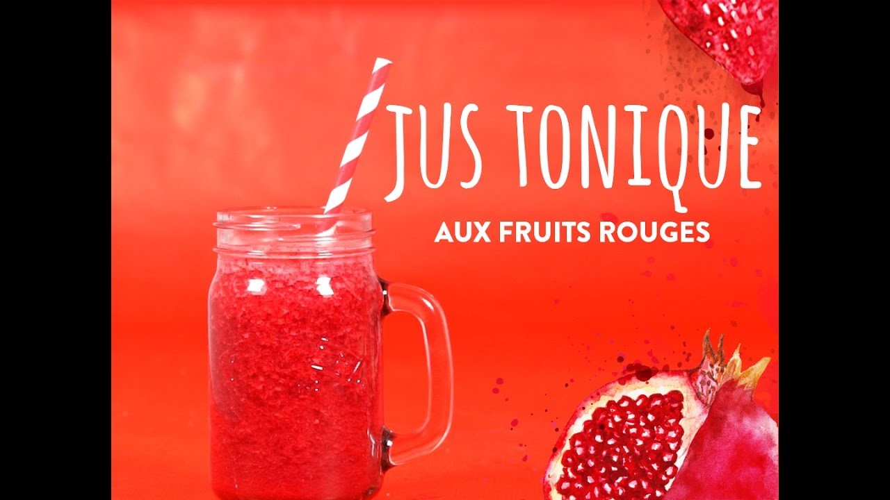 Jus tonique aux fruits rouges - DIY Westwing France