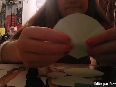 DIY Comment faire un sapin de noel en papier Théme de Noel!!