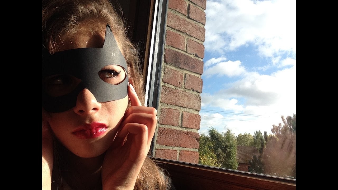 DIY-Maquillage d'halloween dernière minute * Catwoman