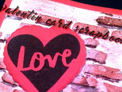 Scrapbooking :  Carte #008 ❥ ~~°St Valentin°~~ (2)