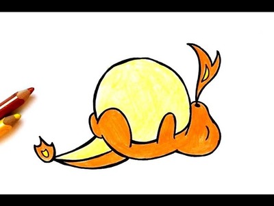 DESSIN SALAMECHE BULLE (Pokémon)