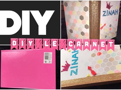 DIY.n°1. Un carnet unique avec ACTION