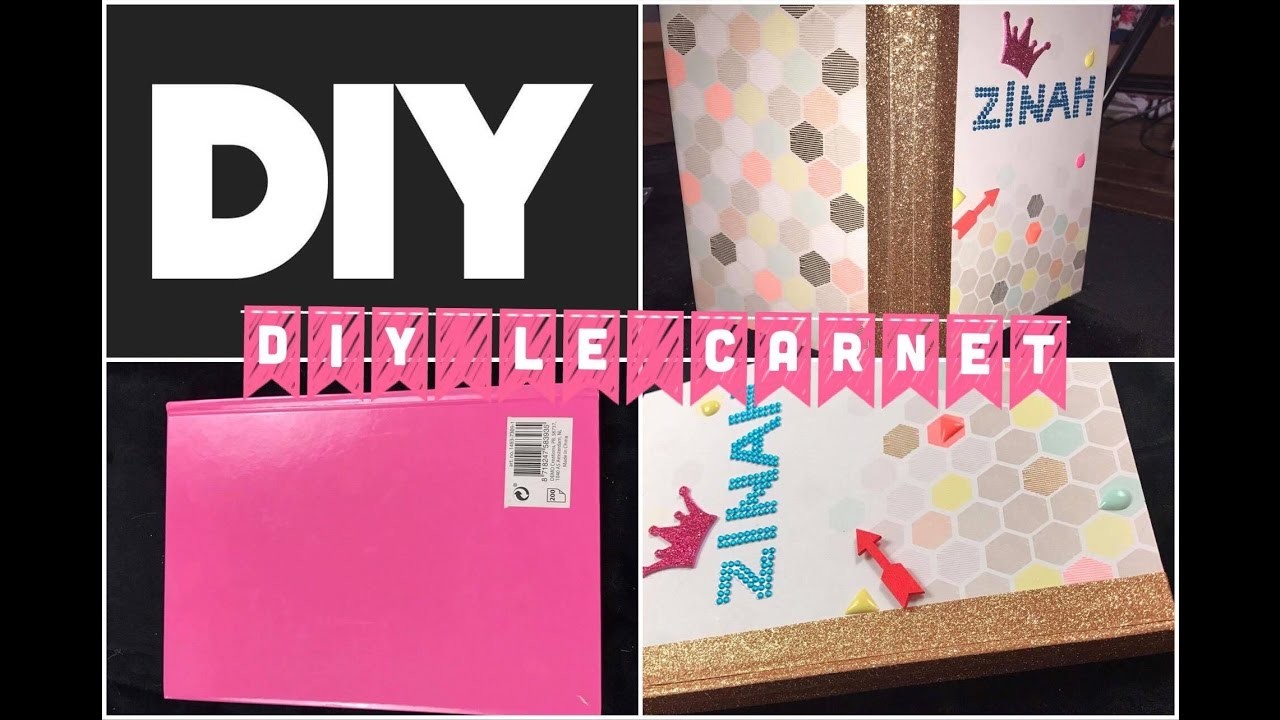 DIY.n°1. Un carnet unique avec ACTION