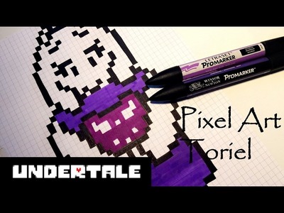 Pixel art Undertale :Toriel