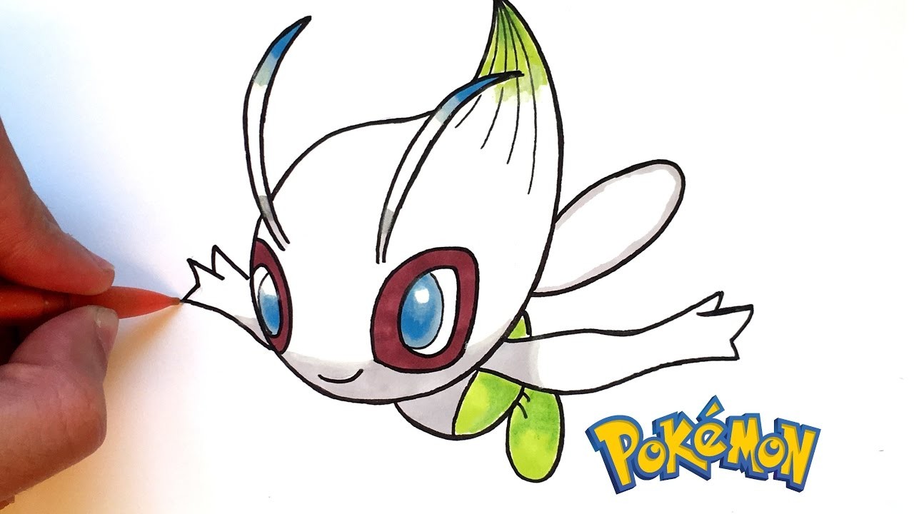 DESSIN CELEBI (Pokémon)