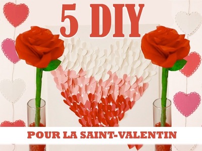 5 DIY pour la Saint-Valentin. Table à dessert pour la Saint-Valentin. PART 2