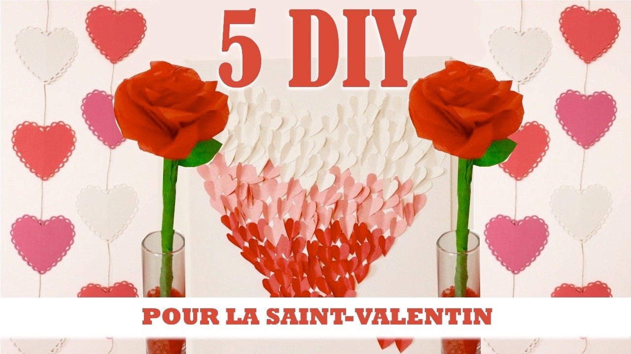 5 DIY pour la Saint-Valentin. Table à dessert pour la Saint-Valentin. PART 2