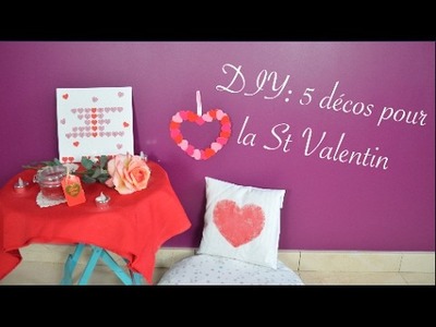 DIY: 5 décos pour la St Valentin ????  ????