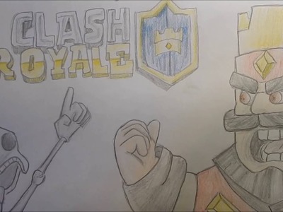 Drawing clash royale - dessin clash royale