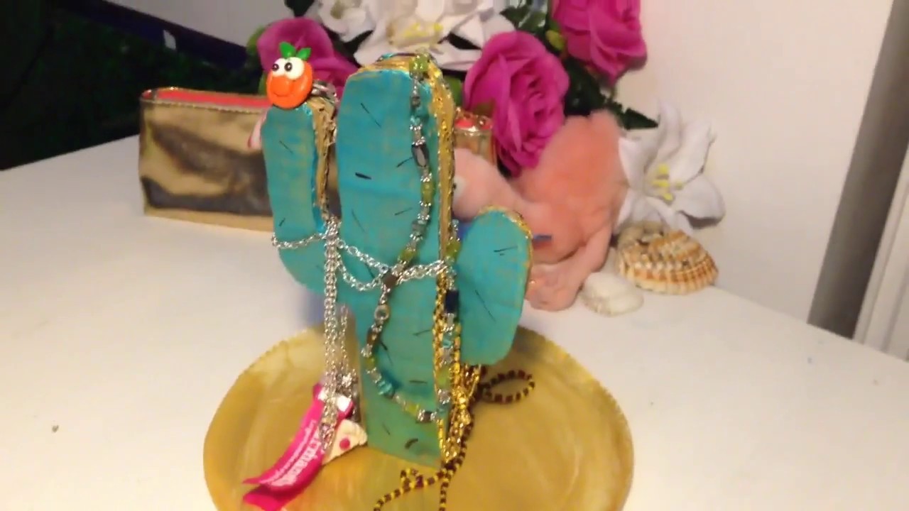 [DIY] Cactus porte bijoux - facile & rapide