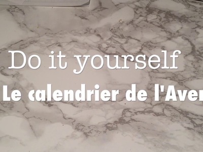 DIY calendrier de l'avent 2016
