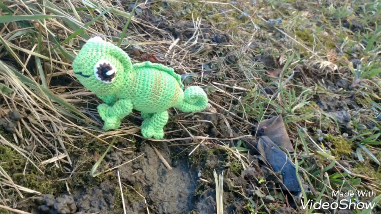 Crochet Chameleon (Milla)