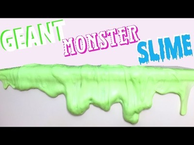 Reva ytb ┃DIY géant fluffy slime. DIY 6kg Monster slime