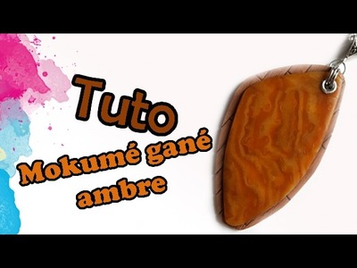 TUTO FIMO: MOKUMÉ GANÉ AMBRE | PolymerClay Tutorial Mokumé gané amber